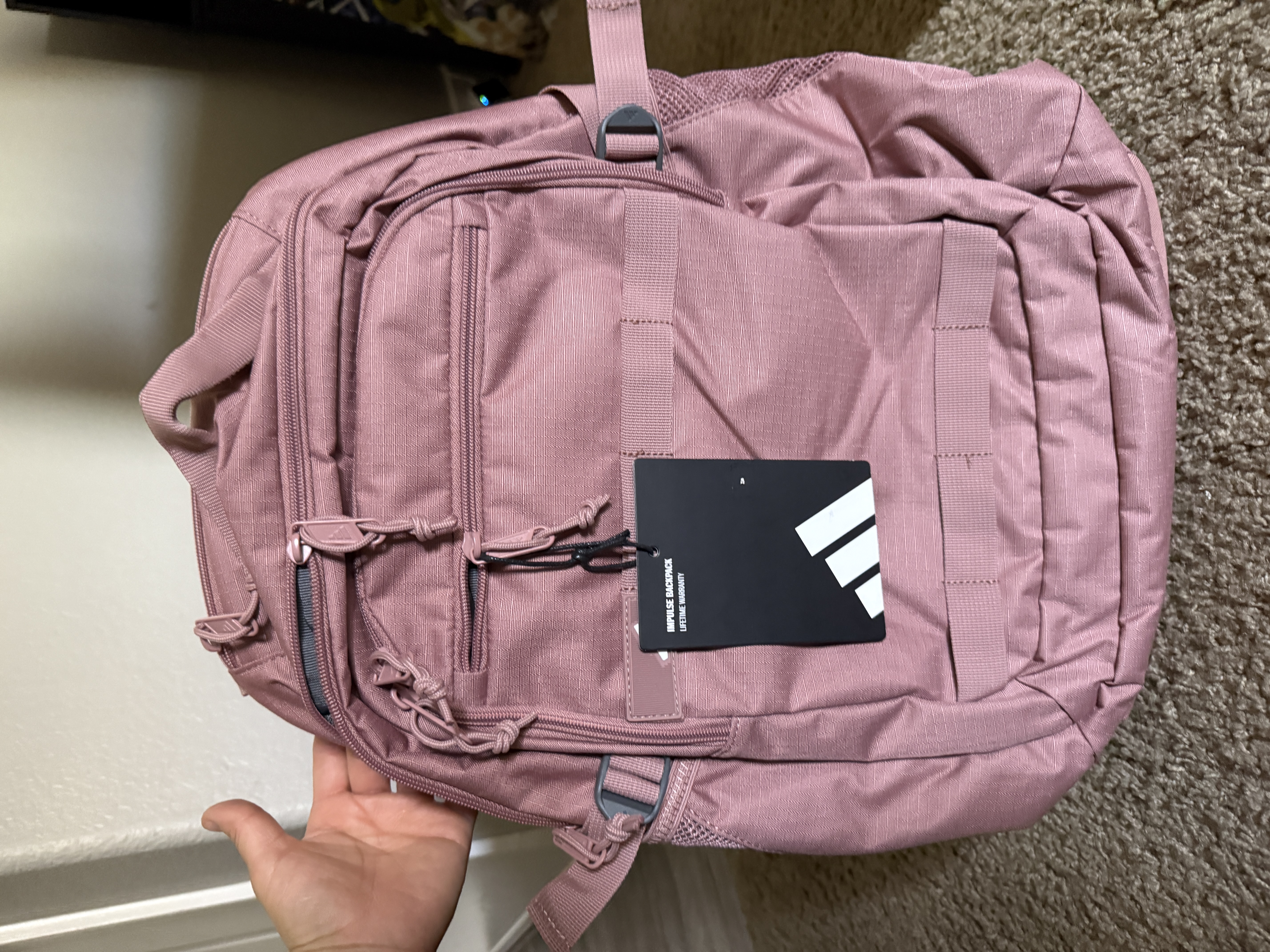 PINK SCHOOL BACKPACK 